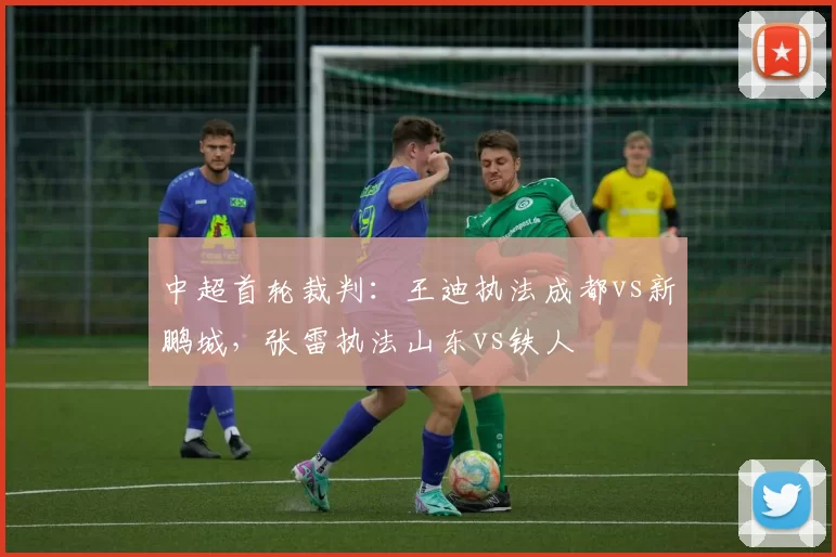 中超首轮裁判：王迪执法成都vs新鹏城，张雷执法山东vs铁人