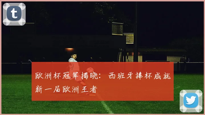 欧洲杯冠军揭晓:西班牙捧杯成就新一届欧洲王者